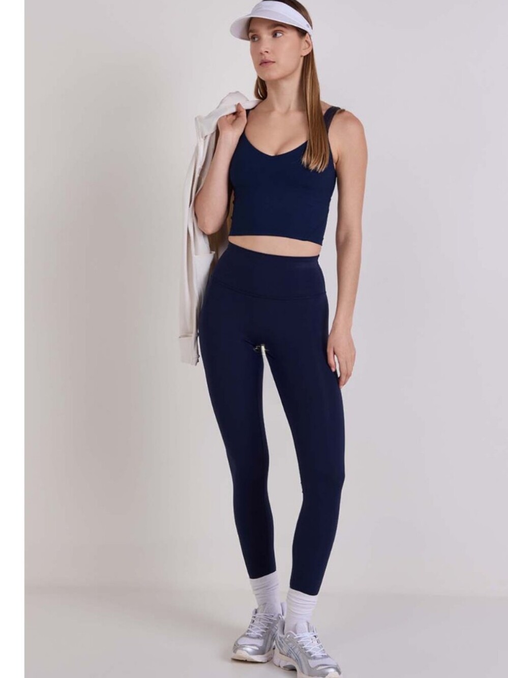 lululemon athletica Navy High-Rise Leggings Top